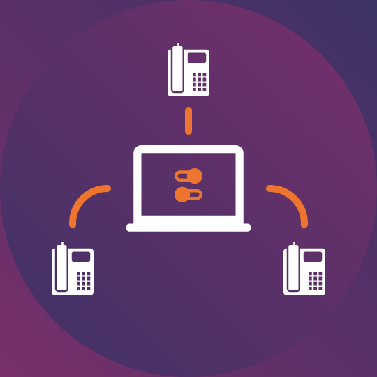 Instrucción Centro de control de telefonía